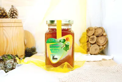 Морошка с медом (без сахара) 300 г Купить оптом и в розницу в интернет  магазине Добродед