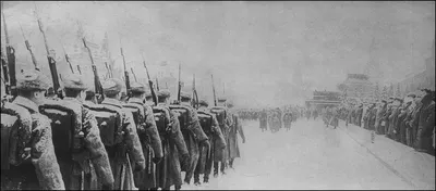 Так начиналась Победа. Фотографии с Военного парада на Красной площади 7  ноября 1941 года.