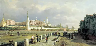 Файл:Московский Кремль с Большого каменного моста.jpg — Википедия