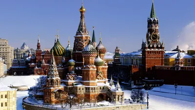 Обои Кремль, картинки - Обои для рабочего стола Кремль фото из альбома:  (города)