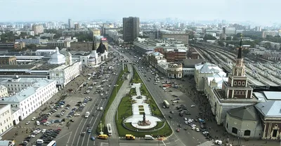 Москва площадь трех вокзалов фото