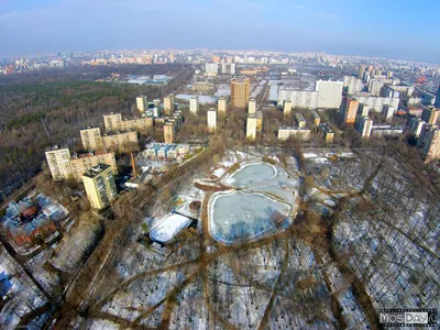 Москва | Фотографии | №800.12 (Парк Дубки с воздуха)