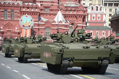 Картинка Армия Москва 9 мая Боевая техника Armored personnel