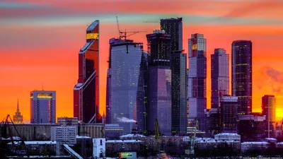 Обои Город Москва, Башня Меркурий Сити, город, небоскреб, городской пейзаж  - картинка на рабочий стол и фото бесплатно