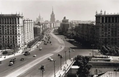 Фотографии Москвы 60-х годов