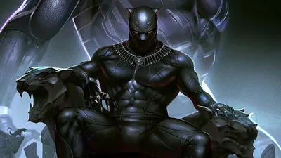 ThreeZero Avengers Infinity Saga 1/12 Scale DLX BLACK PANTHER