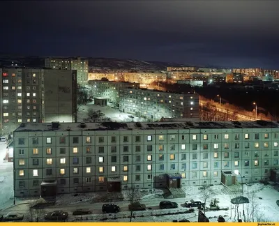Мурманск — город, где ночь длится 40 суток / эстетика ебеней :: город ::  Мурманск :: ночь / смешные картинки и другие приколы: комиксы, гиф  анимация, видео, лучший интеллектуальный юмор.