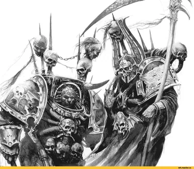 Undivided :: Chaos (Wh 40000) :: Warhammer 40000 :: сообщество фанатов /  картинки, гифки, прикольные комиксы, интересные статьи по теме.