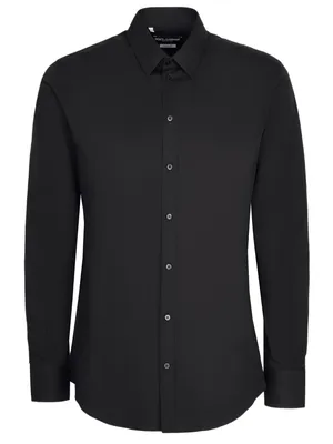 Черная строгая рубашка Gatsby - купить мужскую рубашку | Барбершоп Gatsby