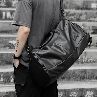 Мужские дорожные сумки, винтажные женские сумки для спортзала, сумка-тоут, мужская  сумка через плечо с защитой от кражи, деловая вместительная сумка для  мужчин | AliExpress
