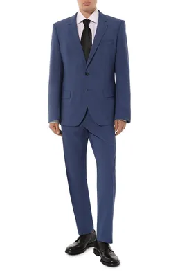 Мужской синий костюм HUGO купить в интернет-магазине ЦУМ, арт. 50494937