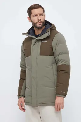 Куртка утепленная мужская Oak Harbor Insulated Jacket зелёный цвет — купить  за 10499 руб. в интернет-магазине Columbia