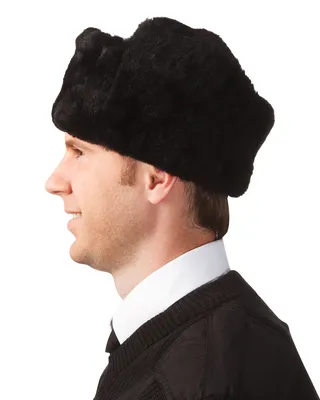 Шапка мужская меховая (овчина) с кожаным верхом :: Техноавиа в  Санкт-Петербурге