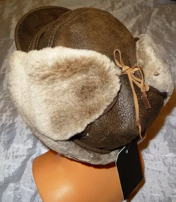 Мужская меховая шапка из Овчины | Шубы и шапки в Латвии в Риге