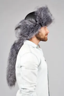 Мужская шапка малахай чернобурка в интернет-магазине