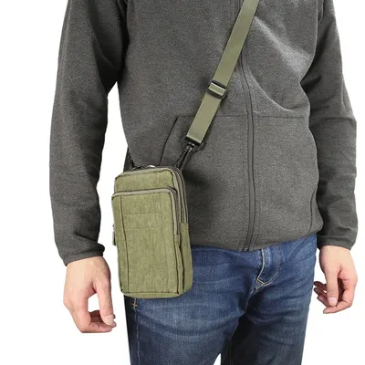 Маленькая мужская сумка через плечо HT Leather - кожаные маленькие мужские  сумки под документы, права, кошелек, полезные подарки