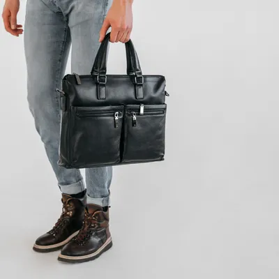 Hight Touch 5378-3 black Мужская сумка через плечо купить в  интернет-магазине New Sity