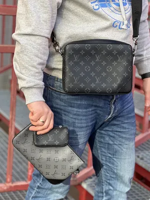 Мужская сумка через плечо Louis Vuitton TRIO MESSENGER (Луи Виттон)  (ID#1217980252), цена: 9700 ₴, купить на Prom.ua