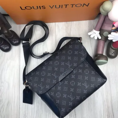 Копия Мужская сумка Louis Vuitton Outdoor Черный — купить по цене 7000 руб.  ₽ | арт.25171