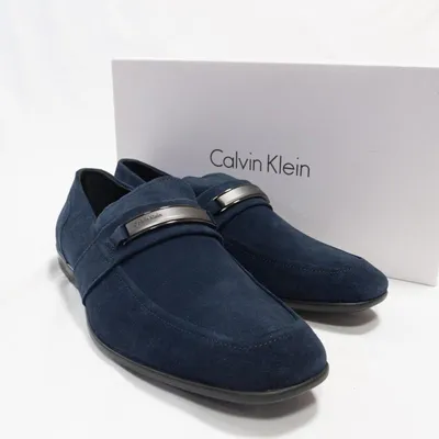 Мужские замшевые туфли-лоферы Calvin Klein Varen CKSHOE11 купить в TRIAMART