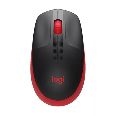 Мышь беспроводная Logitech M190 (910-005908) Красный купить недорого в  каталоге интернет магазина Домотехника Фото отзывы обзоры описание  Владивосток