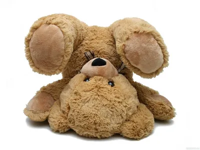 Картинка с плюшевым медвежонком на голове на аватар — Фотографии на аву