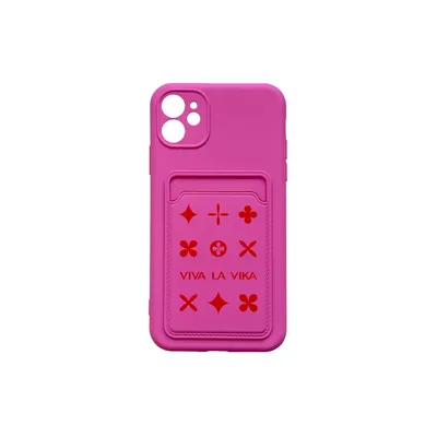 Чехол Viva La Vika Phone Case – Pink купить онлайн по цене 3480 ₽ |  Интернет-магазин VIVA LA VIKA