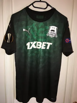 FC Krasnodar Выездная футболка 2019 - 2020. Sponsored by 1XBet