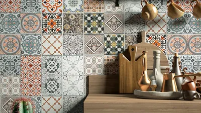 Emilia multi wall (Эмилиа мульти настенная) 02 20x20 - Gracia Ceramica  (Грация Керамика) купить в Москве у официального поставщика со скидкой!