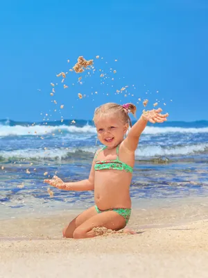Дети на пляже ? фото для позирования на море в отпуске 2021