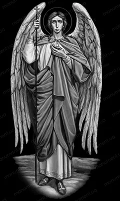 Ангел на памятник 21 для гравировки