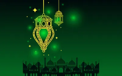Месяц рамадан карим с мечетью в луне и традиционным фонарем на тему  счастливого ид мубарака, ночь Рамадана, Ид каллиграфия, рамадан каллиграфия  фон картинки и Фото для бесплатной загрузки