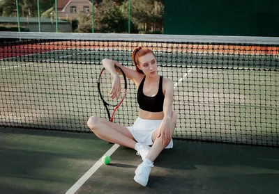 Фотосессия на теннисном корте. Фотограф Екатеринбург Марина Поздеева