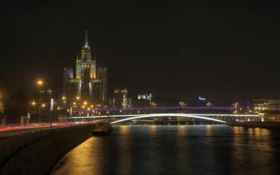 Фотография Москва Россия Котельническая набережная Большой 3840x2400