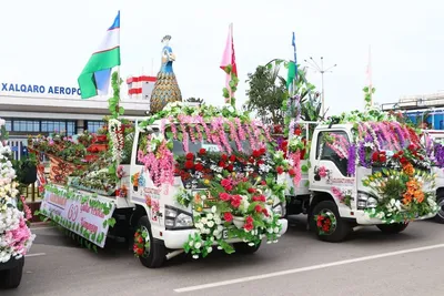 Фото: В Намангане стартовал 60-й фестиваль цветов – Новости Узбекистана –  Газета.uz
