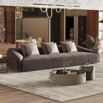 Современный минималистский одноразовый фланелевый нано-диван для маленькой  квартиры, гостиной, комбинированный скандинавский простой тканевый диван с  прямой линией | AliExpress