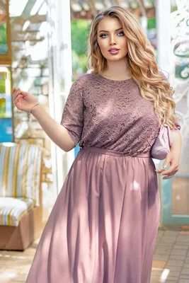 Вечерние платья для полных женщин на свадьбу купить в Москве – Цена в  интернет-магазине PrincessDress