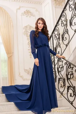 Вечерние платья из шифона купить в Москве – Цена в интернет-магазине  PrincessDress