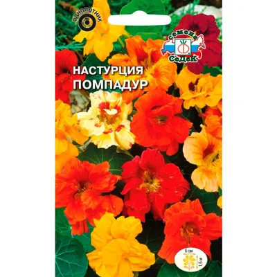 Купить Настурция Помпадур 1гр недорого по цене 30руб.|Garden-zoo.ru