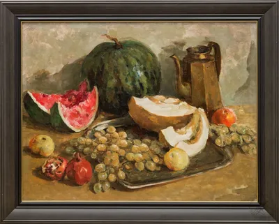 Картина «Натюрморт c фруктами» - Советская живопись купить в Москве |  rus-gal.ru