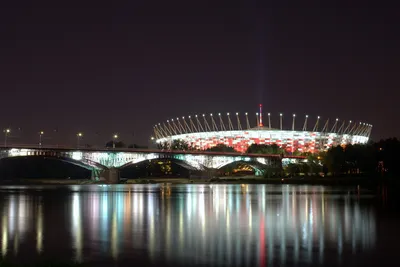 Стадион Варшавы национальный (Stadion Narodowy) Редакционное Стоковое  Изображение - изображение насчитывающей нутряно, клуб: 56540649