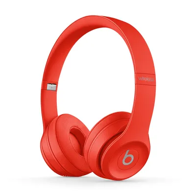 Solo³ Wireless - Everyday On-Ear Headphones - Beats - Citrus Red