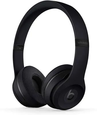 Amazon.com: Beats Solo3 Wireless On-Ear Headphones - Apple W1 Headphone  Chip, Class 1 Bluetooth, 40 Hours of Listening Time, Built-in Microphone -  Black (Latest Model) : Electronics