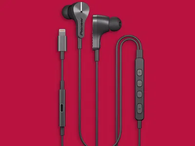 Monoprice Premium 3.5mm Wired Earbuds Headphones with Mic for Apple and  Android Devices - Monoprice.com