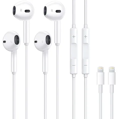 NEW Wired Apple Earpods With Charging Cable Lightning To USB | eBay