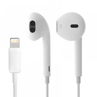 Оригинальные наушники Apple Earpods с разъемом Lightning: цена 667 грн -  купить Аксессуары для смартфонов на ИЗИ | Украина