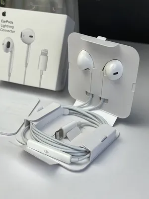 Наушники Apple EarPods с разъёмом Lightning