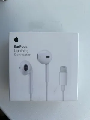 Наушники Apple EarPods с разъемом Lightning (оригинал): 5 000 тг. - Наушники  Алматы на Olx