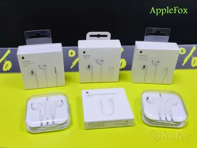 Оригинальные Наушники Apple EarPods Lightning 3,5 Jack iPhone iPad  Переходник 3.5 Jack - Lightning, цена 20 р. купить в Минске на Куфаре -  Объявление №103269858