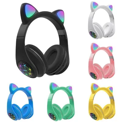 Bluetooth наушники с ушками кошки. Cat Ear M2. (id 92171318), купить в  Казахстане, цена на Satu.kz